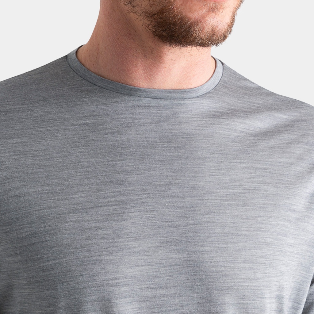 Cool-Lite Sphere III Long Sleeves 125 Tee Metro Heather