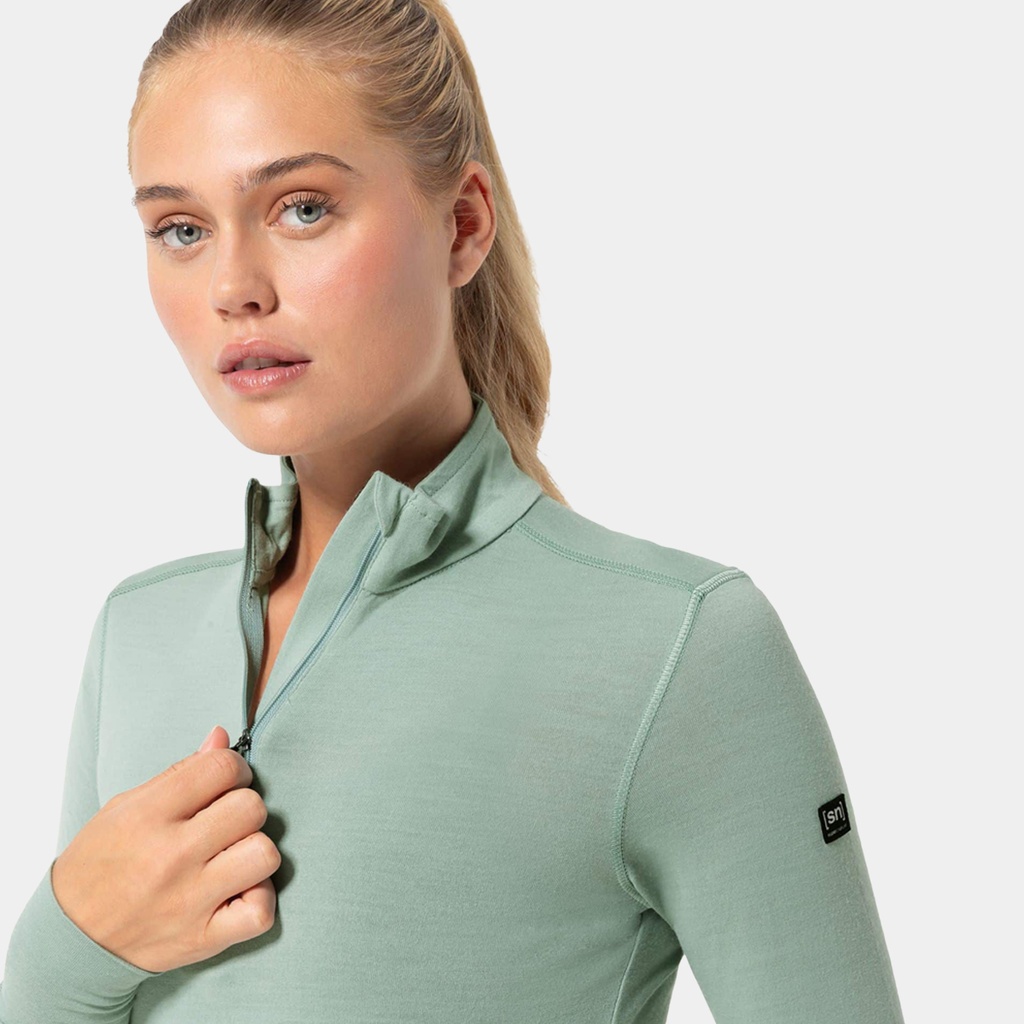 Arctic230 1/4 Zip Women Light Jade