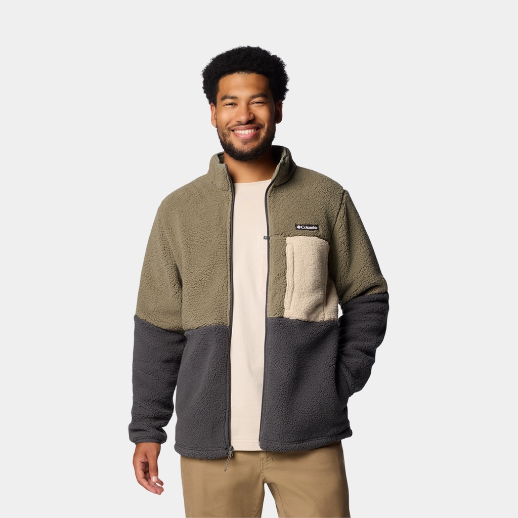 Mountainside Heavyweight Fleece Stone Green / Shark