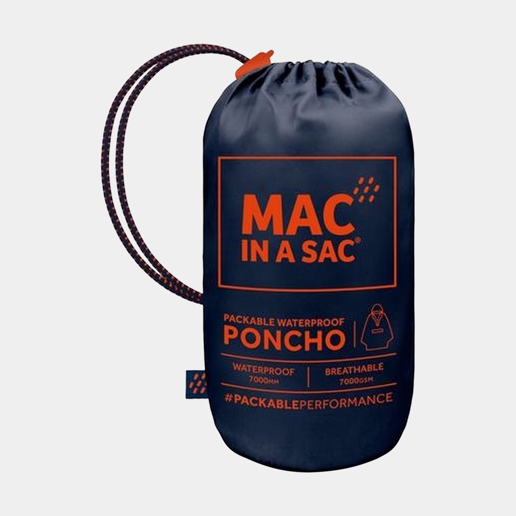 Mac in a Sac Poncho Black