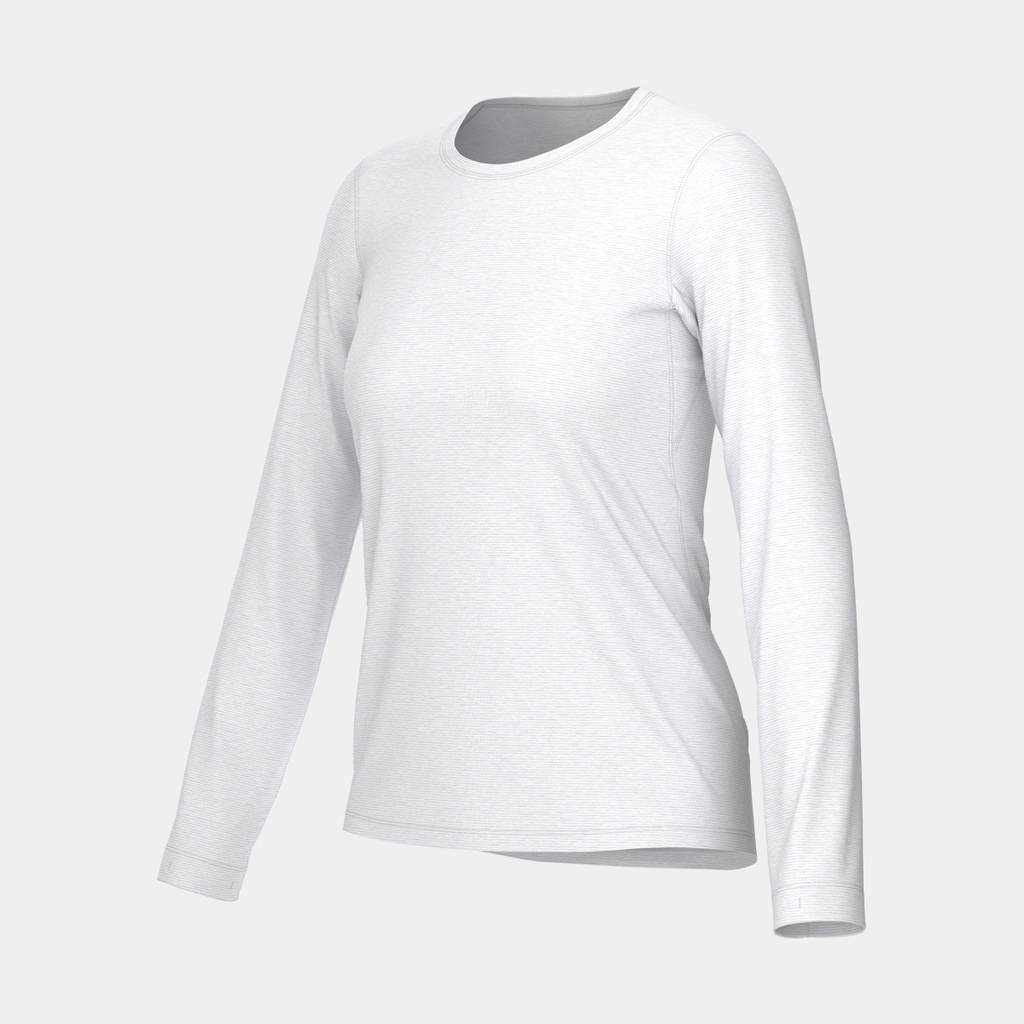 Taema Crew Long Sleeves T-Shirt Women Atmos Heather