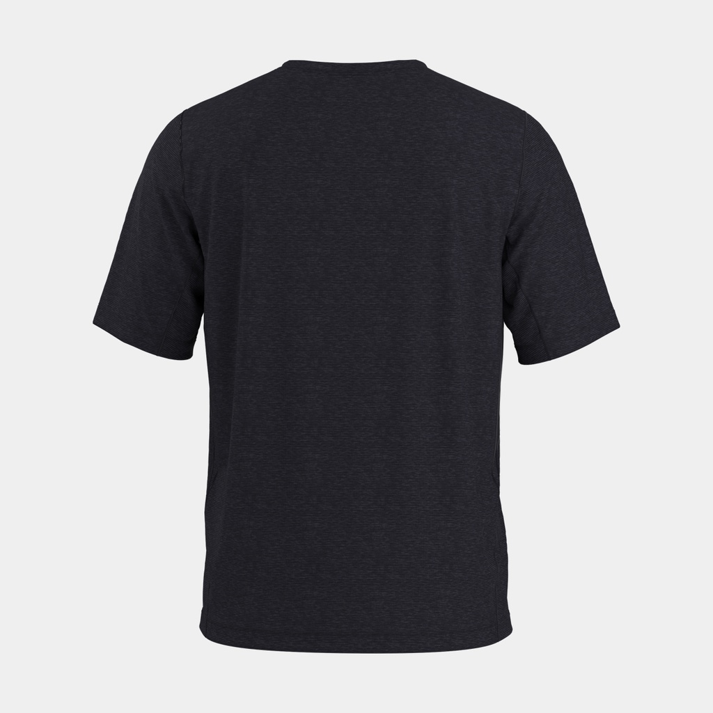 Cormac Crew Short Sleeves Black Heather