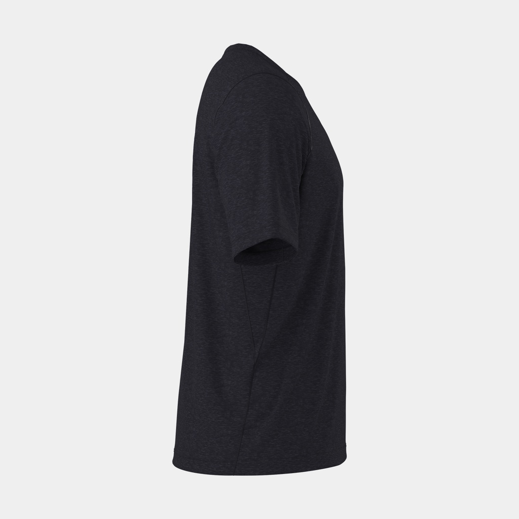 Cormac Crew Short Sleeves Black Heather