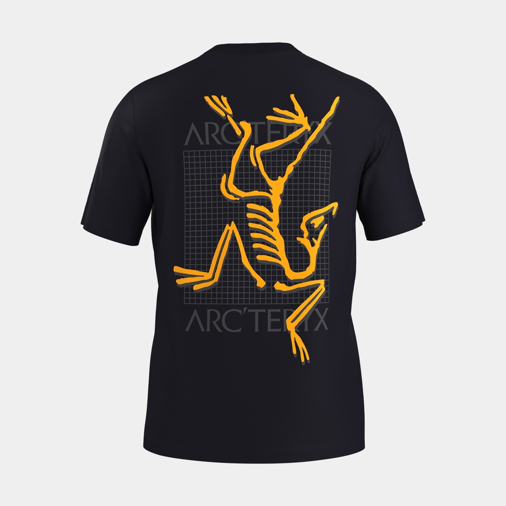 Arc'Multi Bird Logo Short Sleeve Black