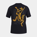 Arc'Multi Bird Logo Short Sleeve Black