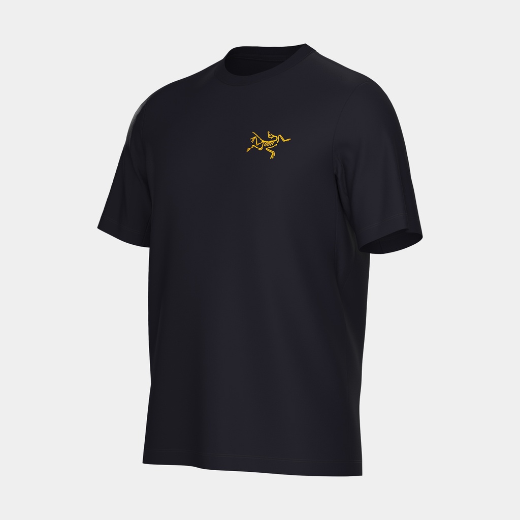 Arc'Multi Bird Logo Short Sleeve Black