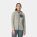 R1 Air Full-Zip Hoody Women Wool White