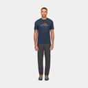 Basecamp Logo Badge Tee Tempest Blue