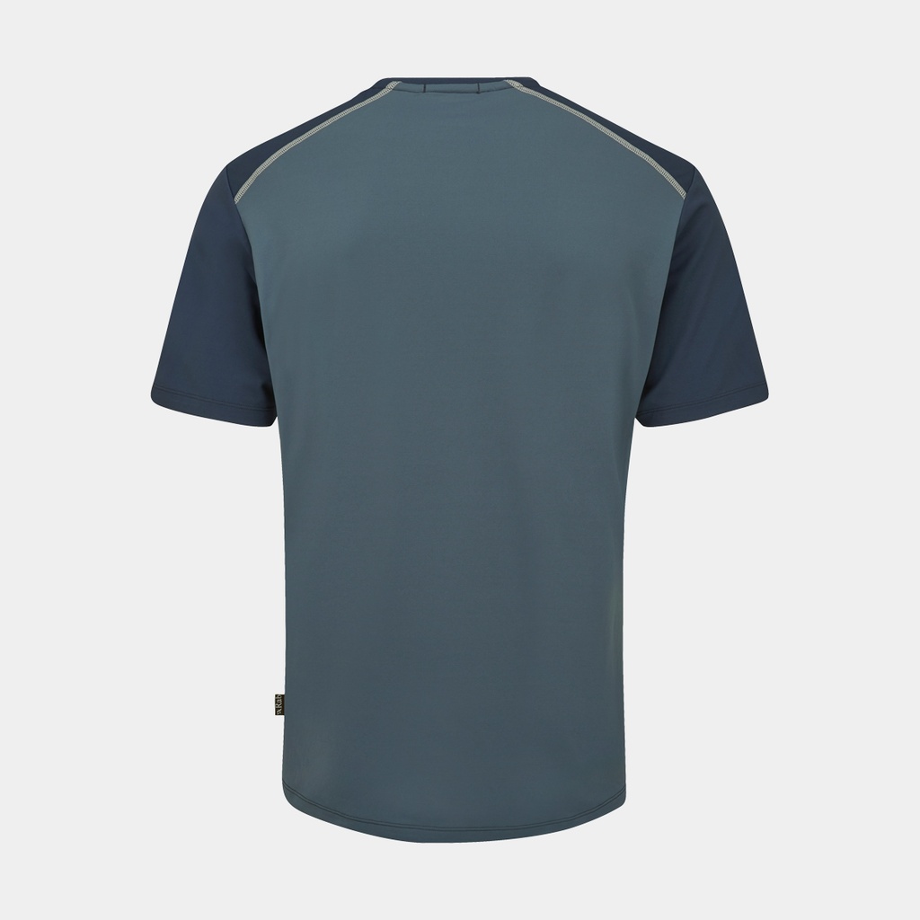 Crimp Reflection Tee Tempest Blue