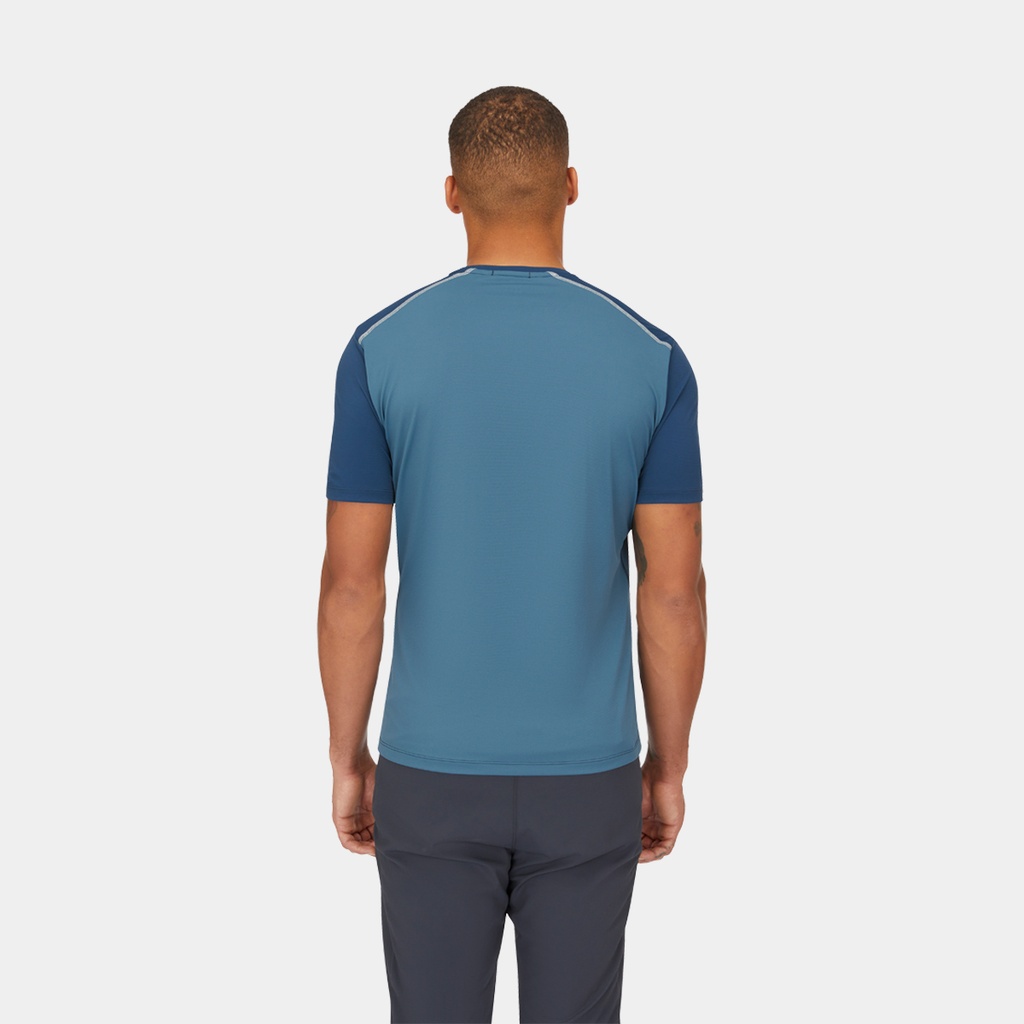 Crimp Reflection Tee Tempest Blue