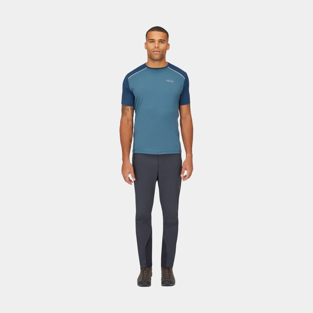 Crimp Reflection Tee Tempest Blue