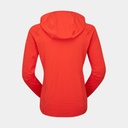 Sonic Hoody Woomen Red Grapefruit