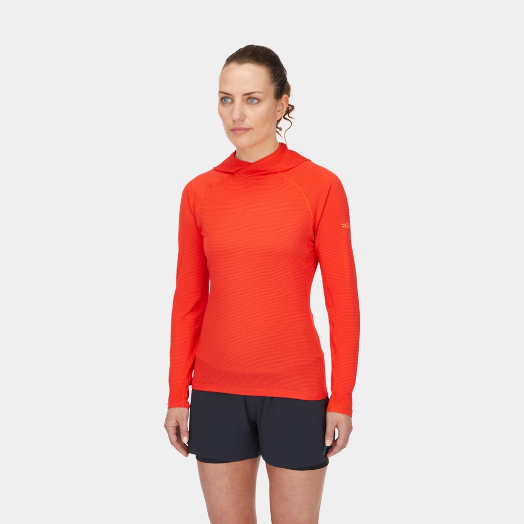 Sonic Hoody Woomen Red Grapefruit