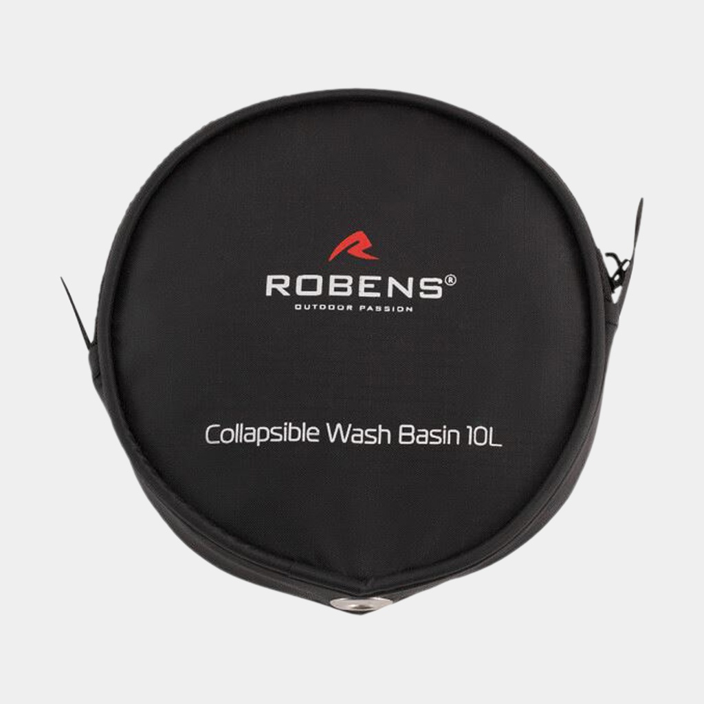 Collapsible Wash Basin 10L Black