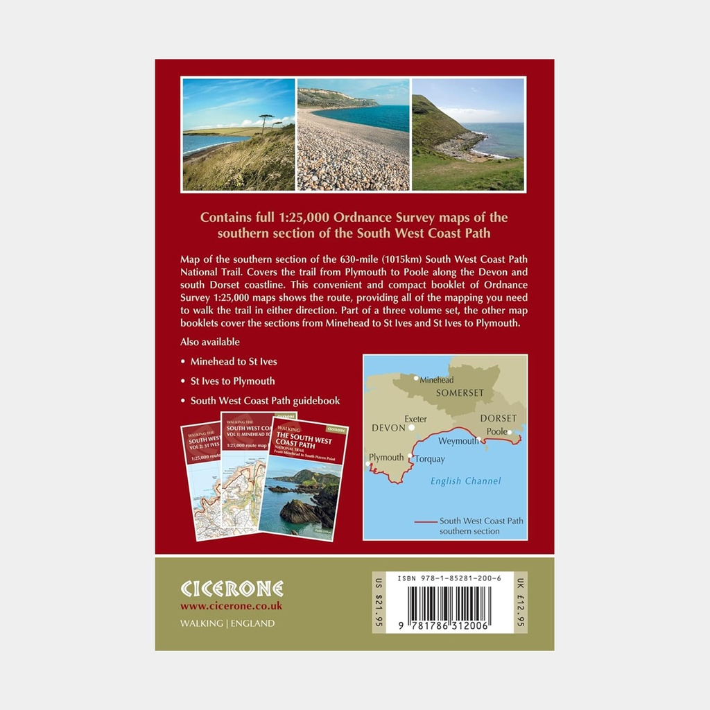 South West Coast Path Map Booklet / Plymouth to Poole