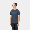 Crimp Logo Tee Women Sahara