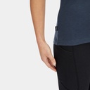 Crimp Logo Tee Women Sahara