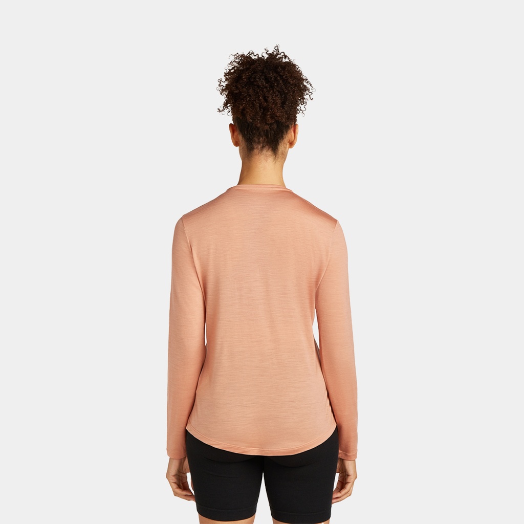 Cool-Lite Sphere III Long Sleeves 125 Tee Women Desert Sand