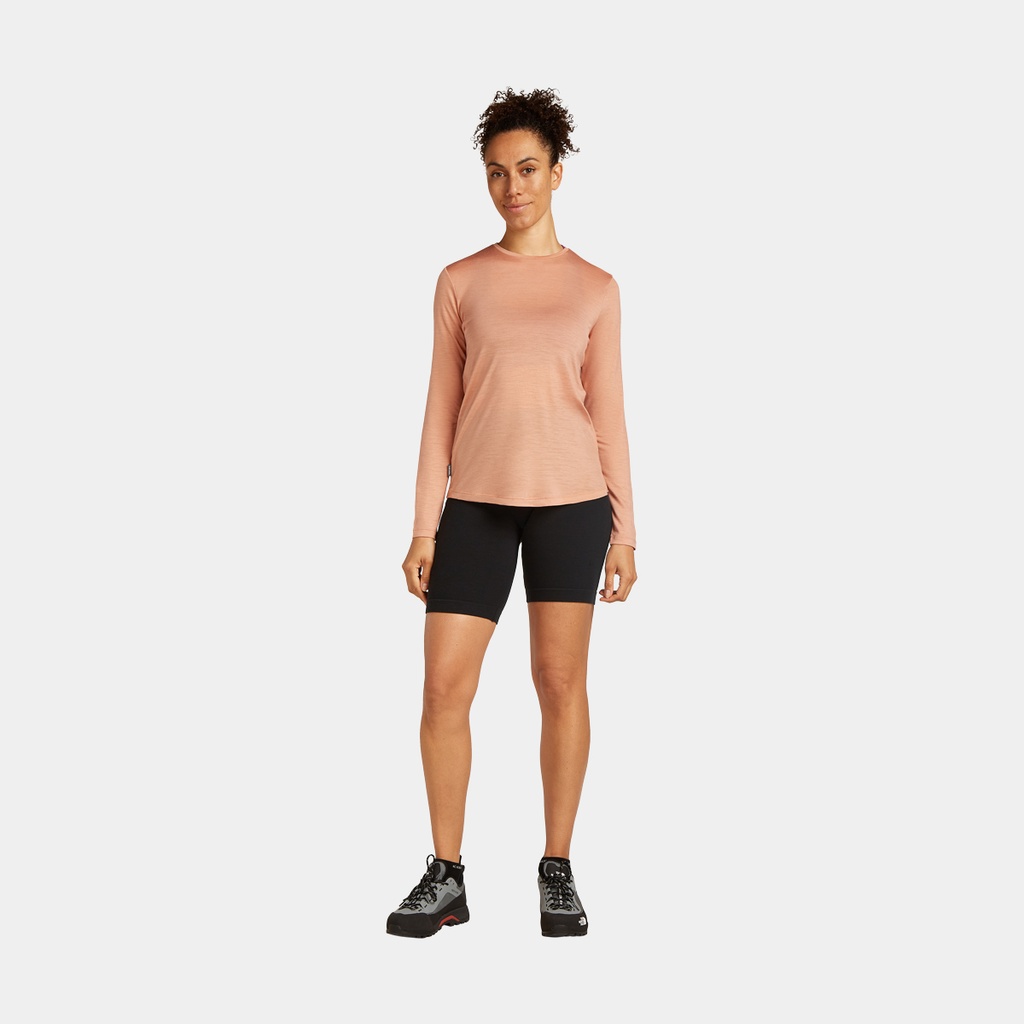 Cool-Lite Sphere III Long Sleeves 125 Tee Women Desert Sand