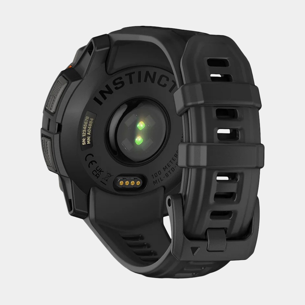 Instinct 3 Amoled Black Bezel with Charcoal Band WW