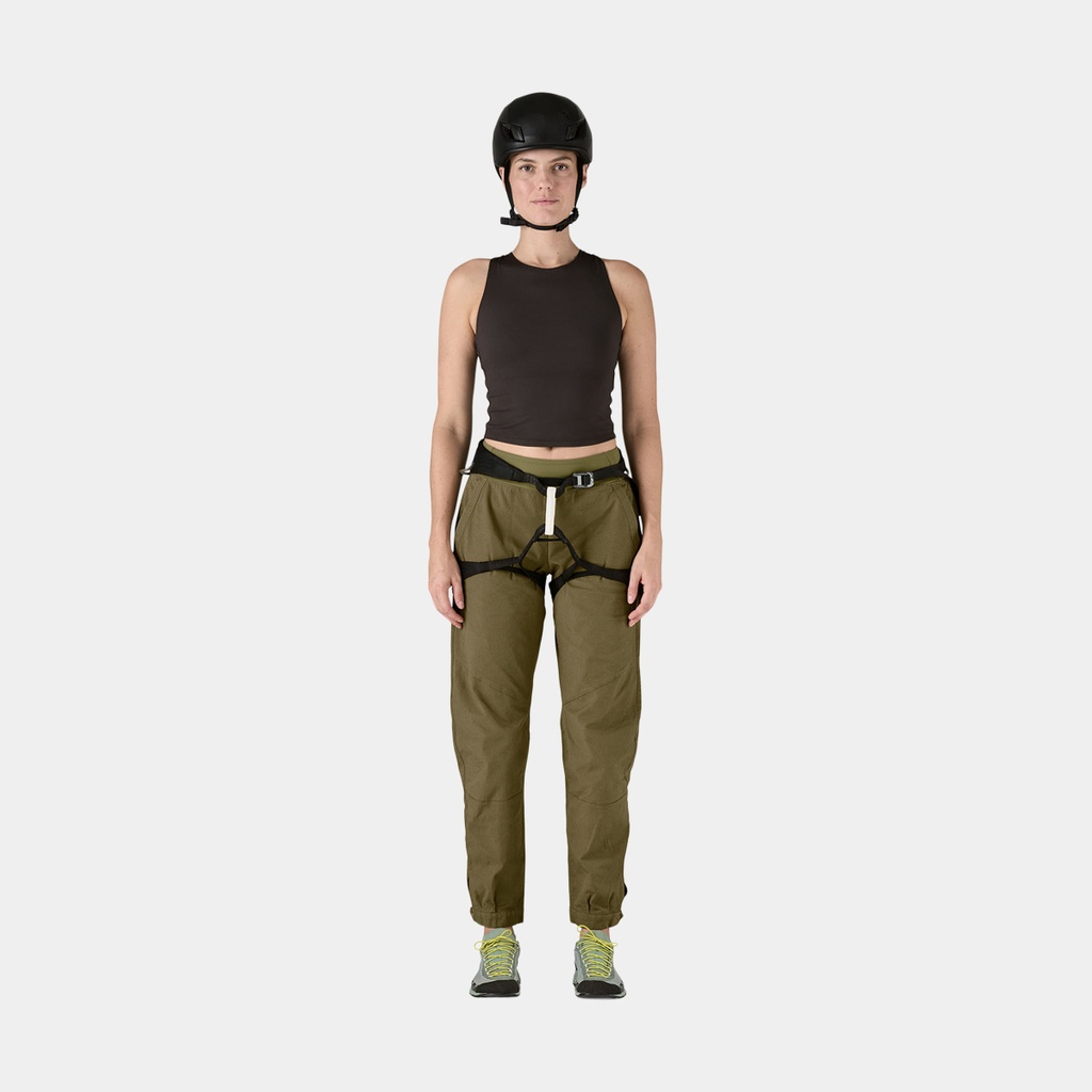 Caliza Rock Pants Women Tent Green