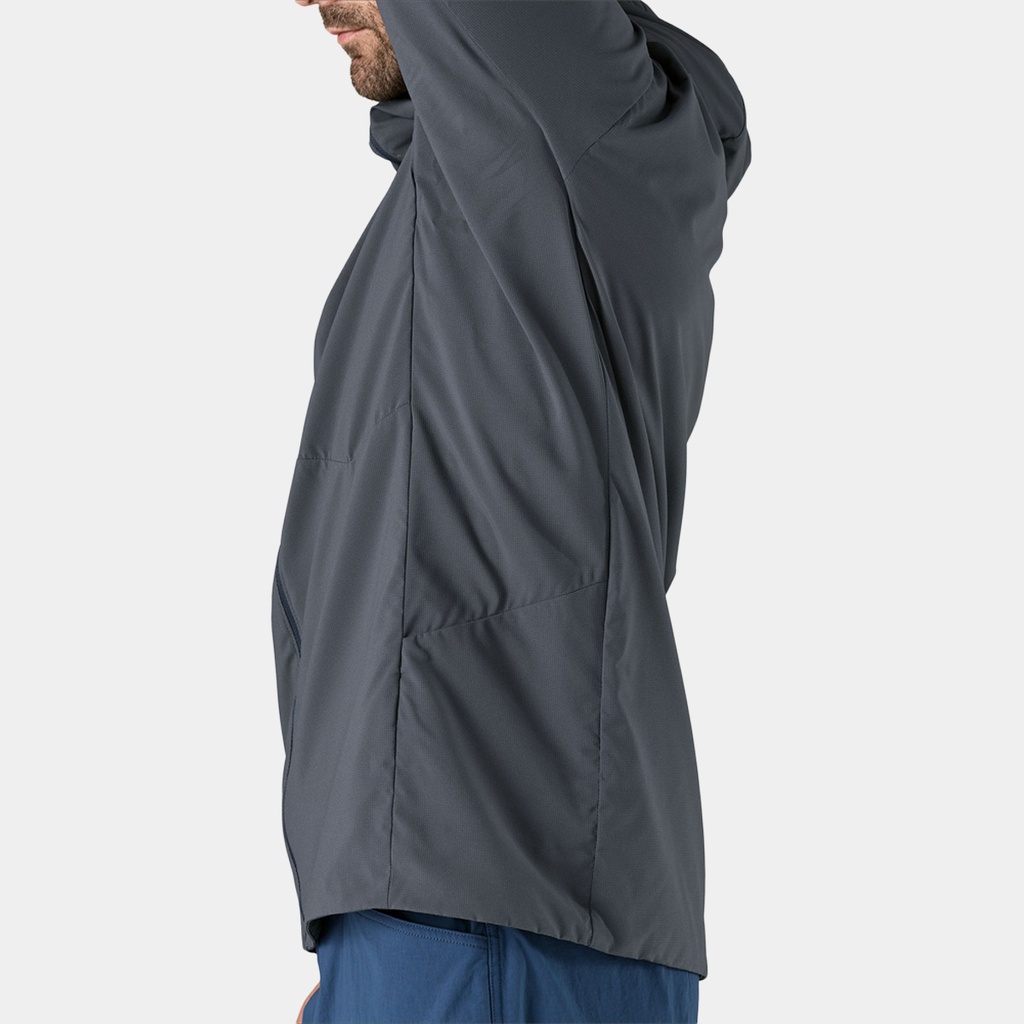 Nano-Air Ultralight Full-Zip Hoody Smolder Blue