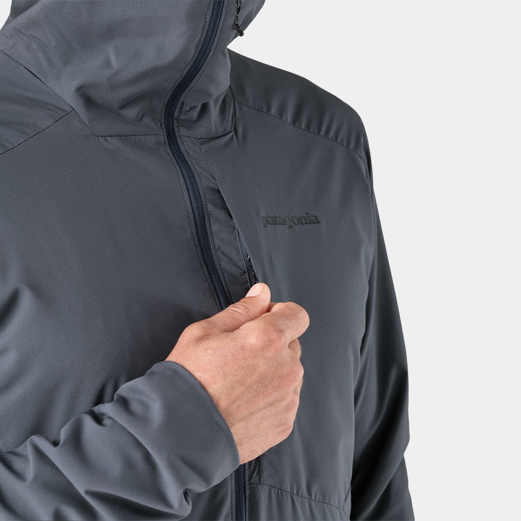 Nano-Air Ultralight Full-Zip Hoody Smolder Blue