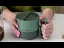 Mug Insulated With Flip Lid 14oz (399ml) Autumn Glaze