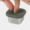 Half Snack Box 2,8oz (82ml) Brushed Stainless