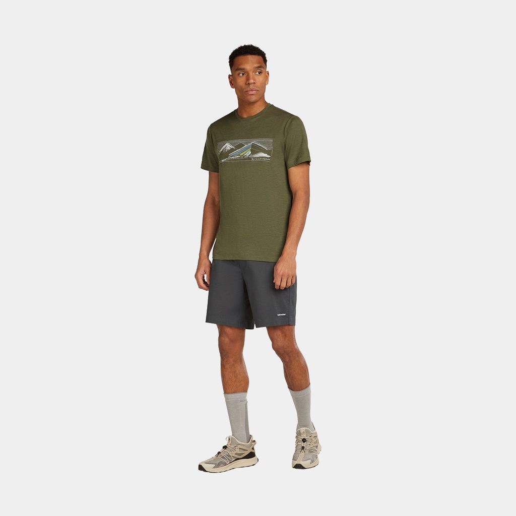 Tech Lite Short Sleeves Tee 150 Highland Loden