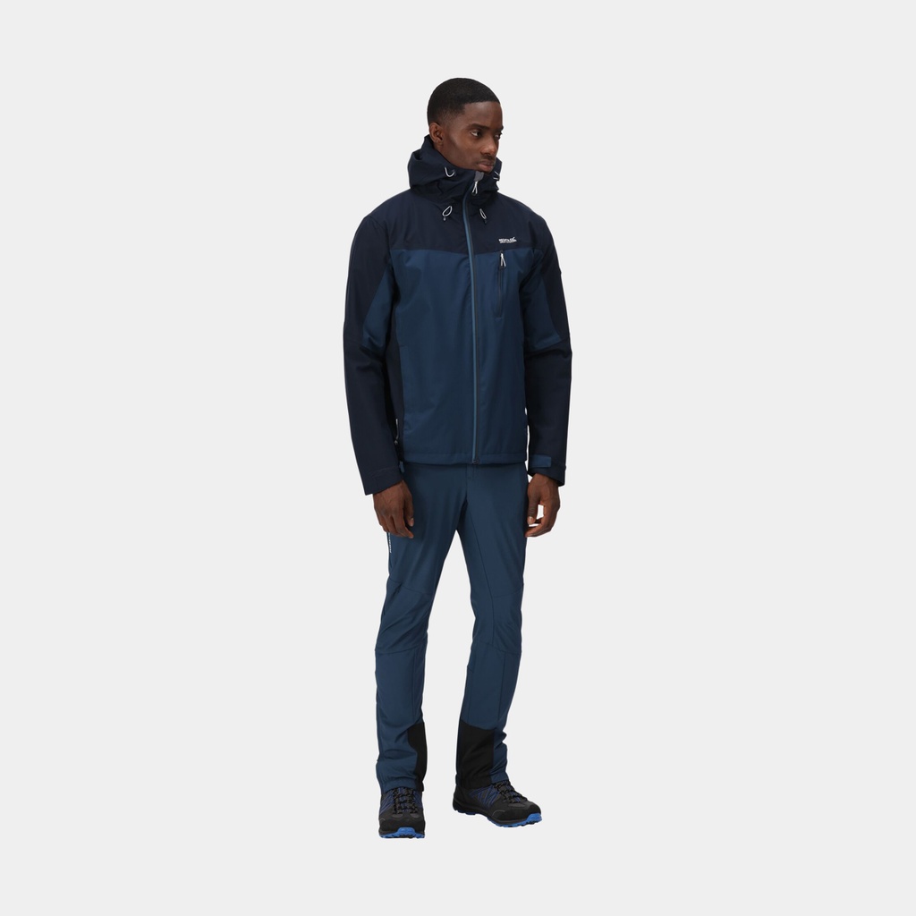 Birchdale Waterproof Hooded Jacket Blue Pacific Green / Black (copie)