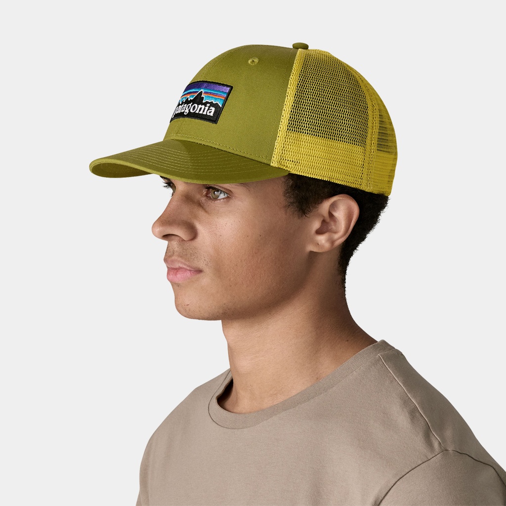 P-6 Logo Trucker Hat Graze Green
