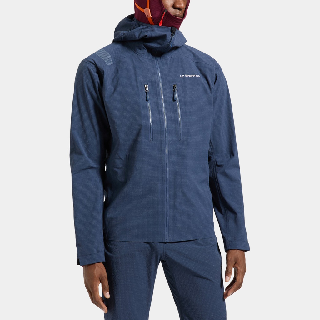 Helixir Shell Jacket Night Sky / Chalk