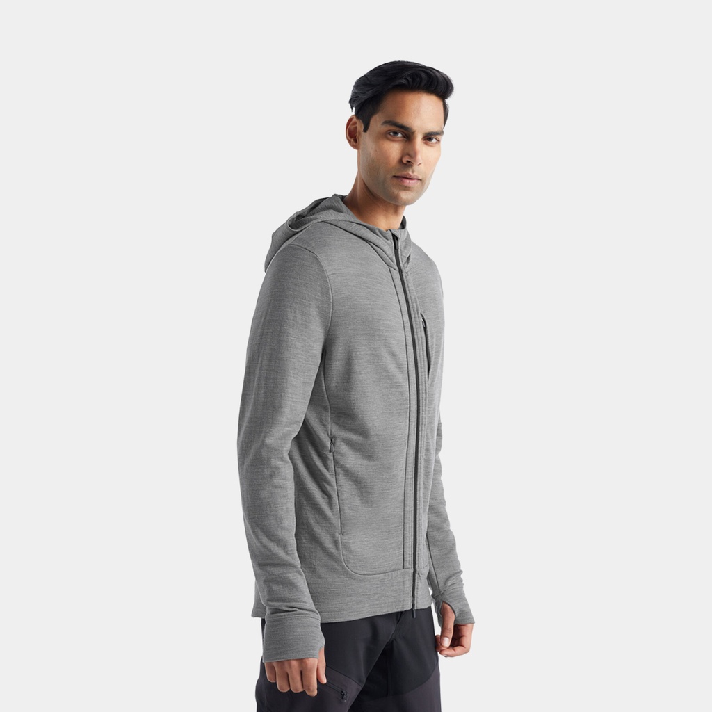 Quantum III Long Sleeves Zip Hoodie Loden (copie)