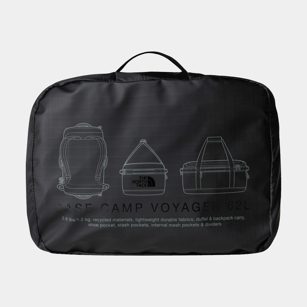 Base Camp Voyager Duffel 62L TNF Black / Asphalt Grey
