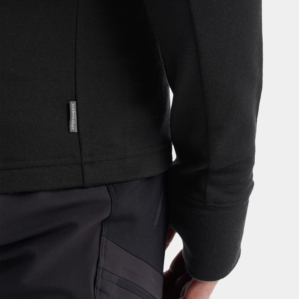 Quantum III Long Sleeves Zip Metro/Heather/Black (copie)