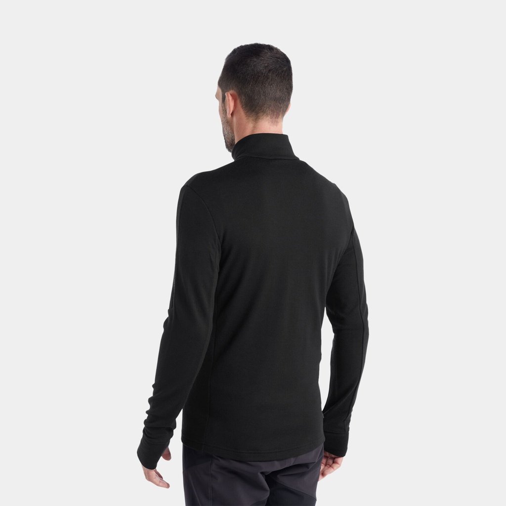 Quantum III Long Sleeves Zip Metro/Heather/Black (copie)