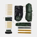 Oppland 3 LW (2.0) Black Forest Green
