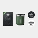 Octaroma Vacuum Insulated Coffee Mug 180ml Carmine Red
