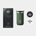 Octaroma Vacuum Insulated Coffee Mug 180ml Carmine Red