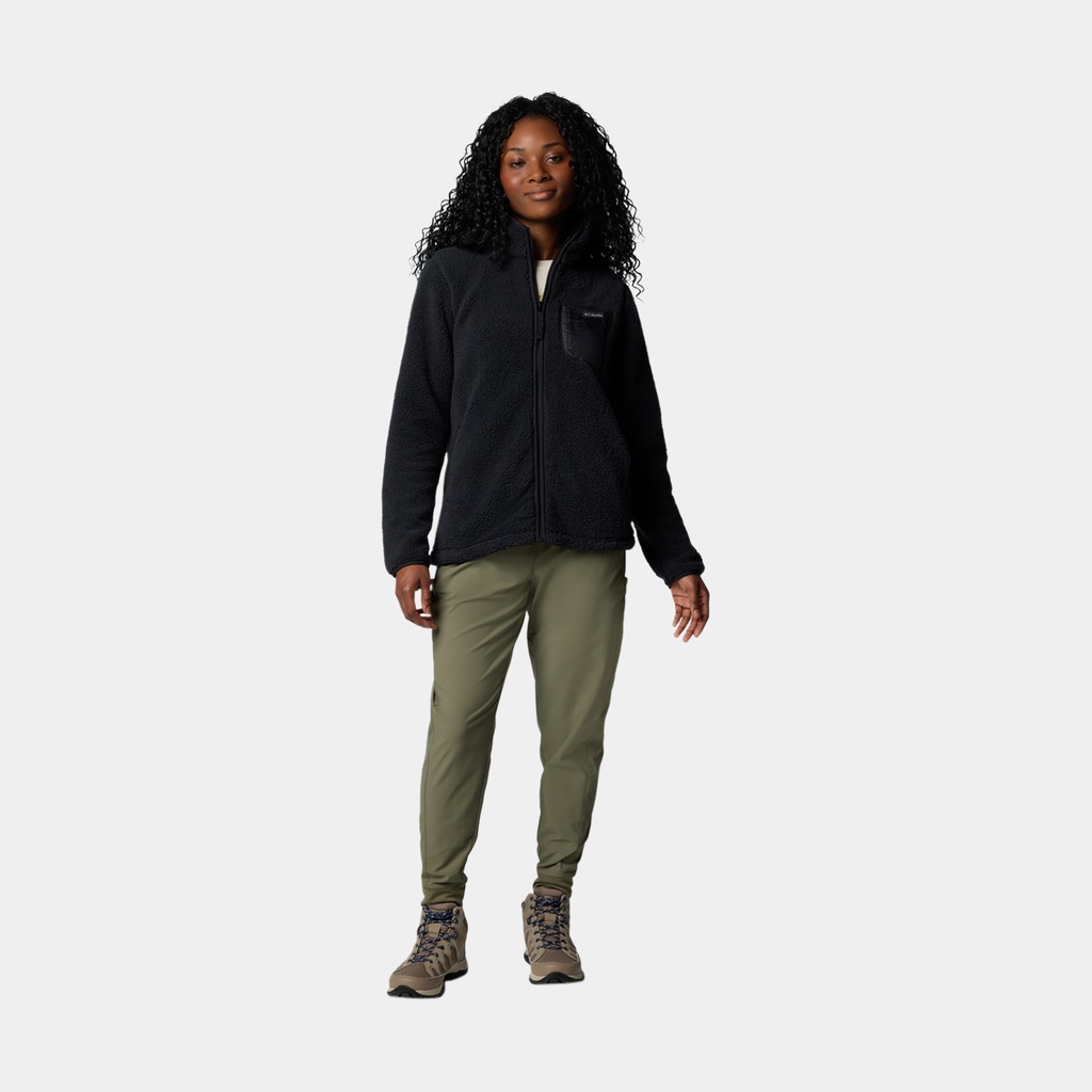 Rugged Ridge High Pile Half Zip Black Deschutes Days