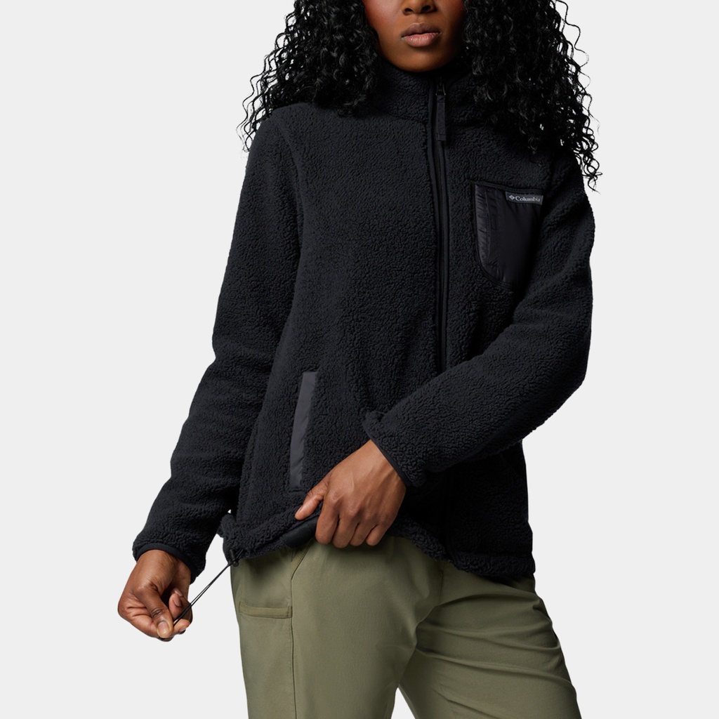 Rugged Ridge High Pile Half Zip Black Deschutes Days