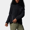 Rugged Ridge High Pile Half Zip Black Deschutes Days