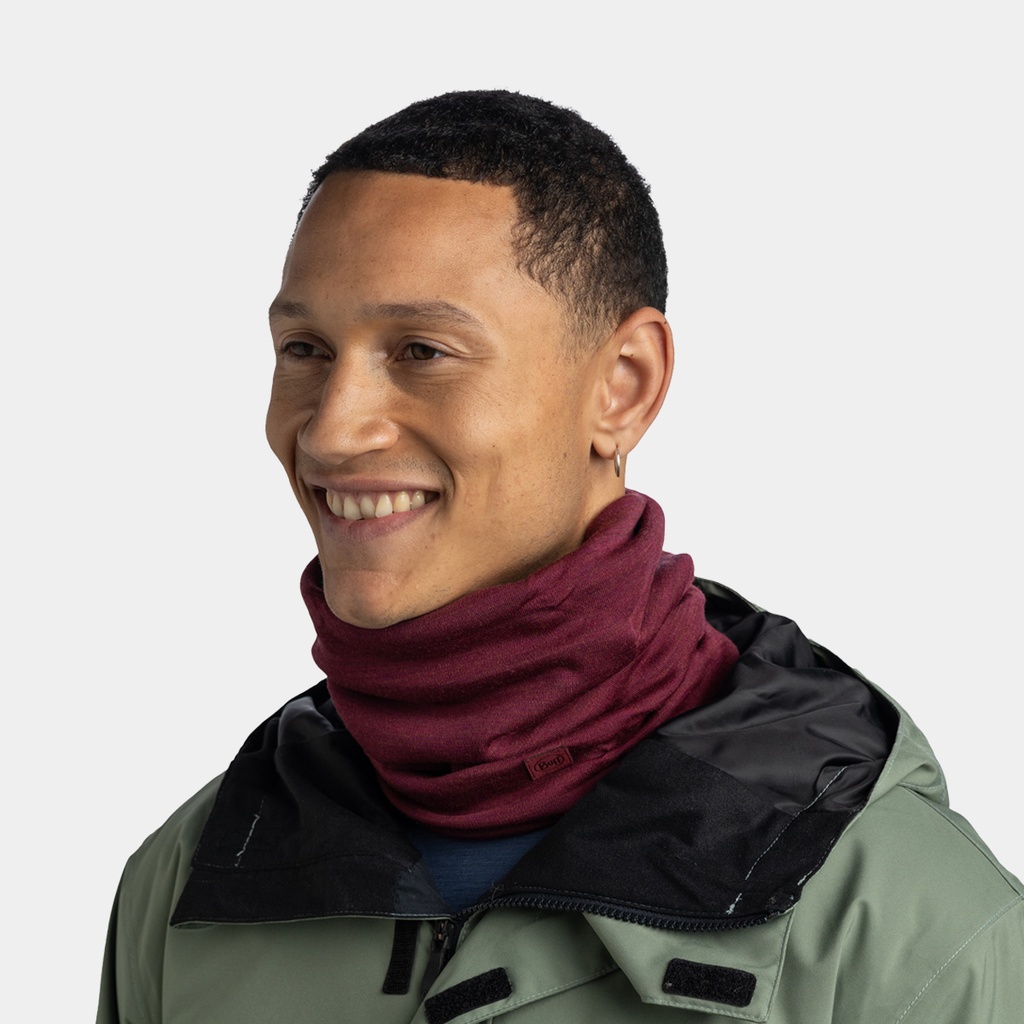 Heavyweight Merino Wool Tubular Solid Forest