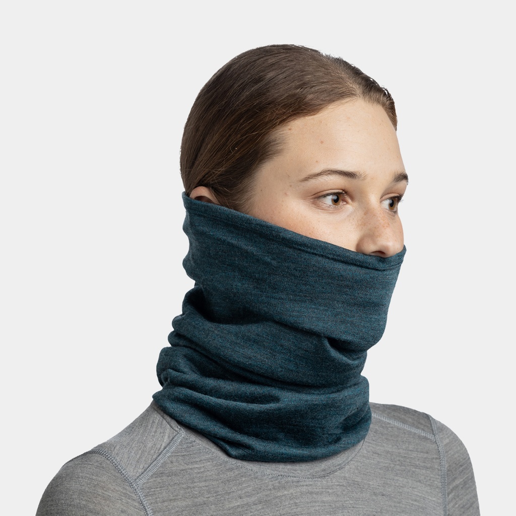 Heavyweight Merino Wool Tubular Solid Forest