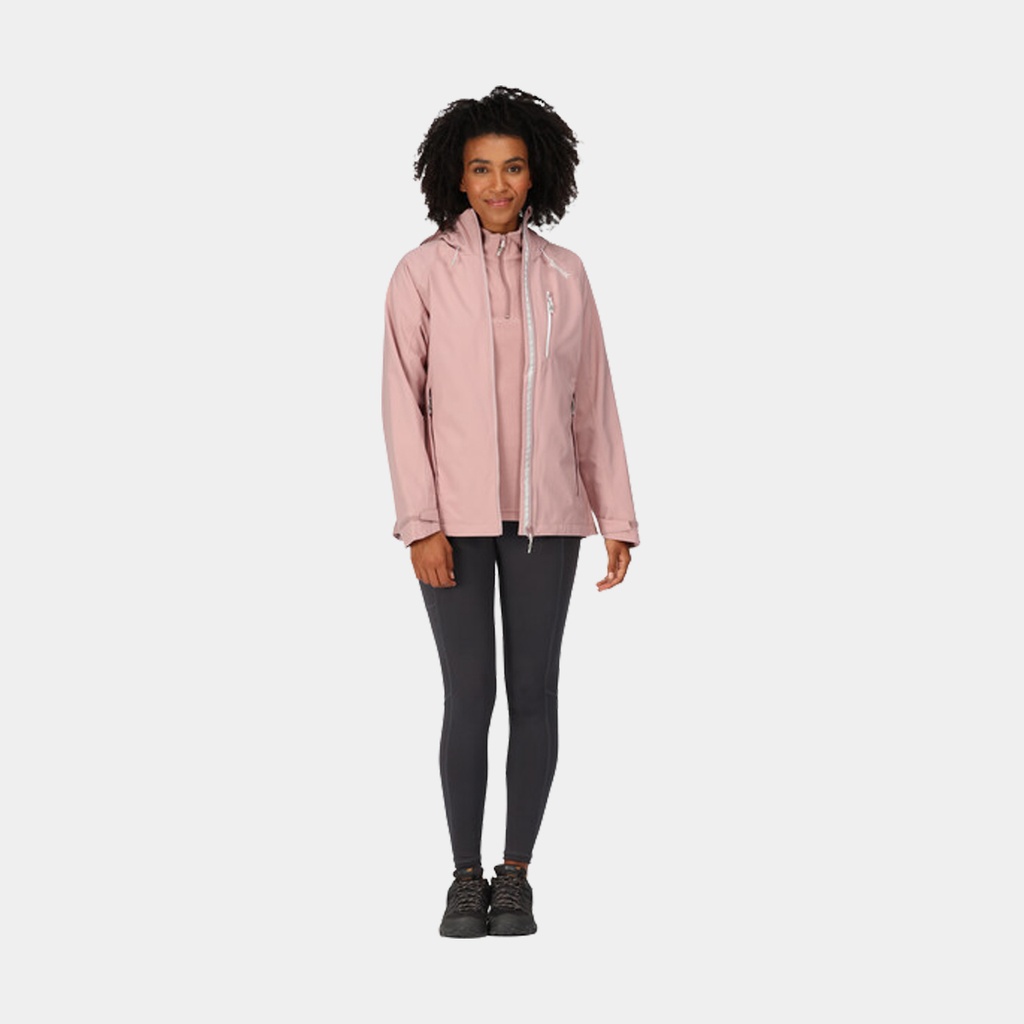 Birchdale Waterproof Hooded Jacket Women Rocj Grey / Light Steel (copie)