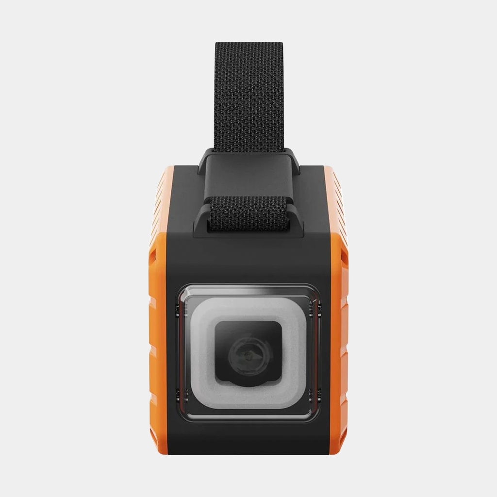 100W Rugged Flashlight Power Bank 40.000mAh Torch Black / Orange