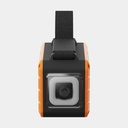 100W Rugged Flashlight Power Bank 40.000mAh Torch Black / Orange