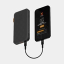 100W Rugged Flashlight Power Bank 40.000mAh Torch Black / Orange