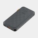 100W Rugged Flashlight Power Bank 40.000mAh Torch Black / Orange